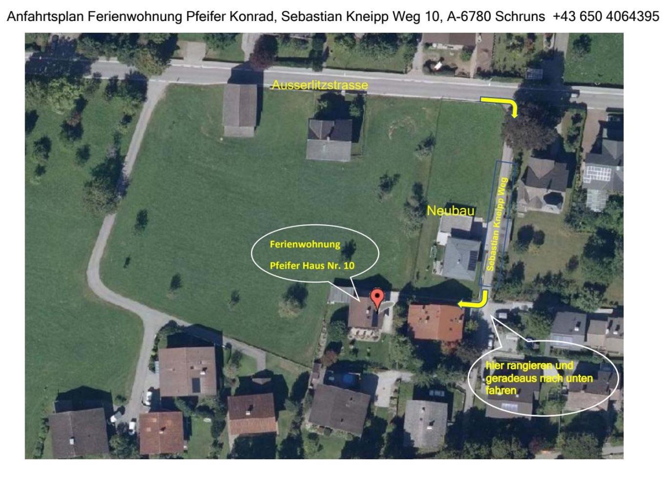 Ferienwohnung Konrad Pfeifer 施伦斯 外观 照片